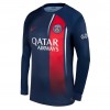 Maglia da Calcio a Maniche Lunghe Paris Saint Germain Casa 2023-24 per Uomo